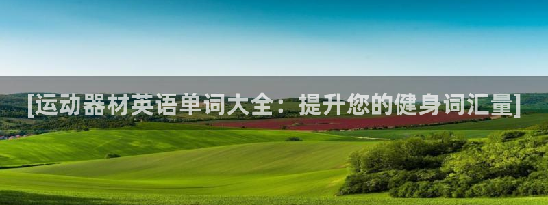 意昂体育3平台假的吗是真的吗吗：[运动器材英语单词大