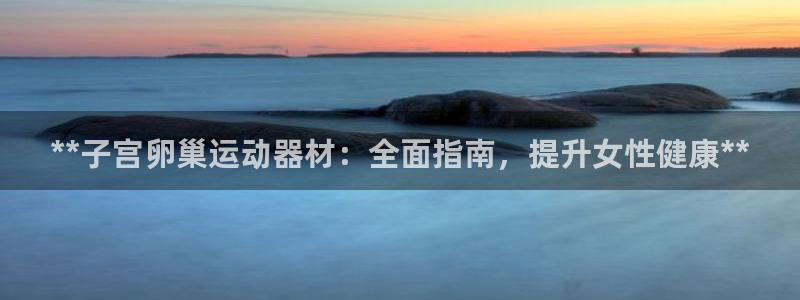 意昂3集团简介：**子宫卵巢运动器材：全面指南，提升