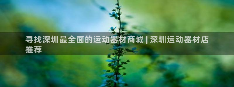 意昂3娱乐：寻找深圳最全面的运动器材商城 | 深圳运