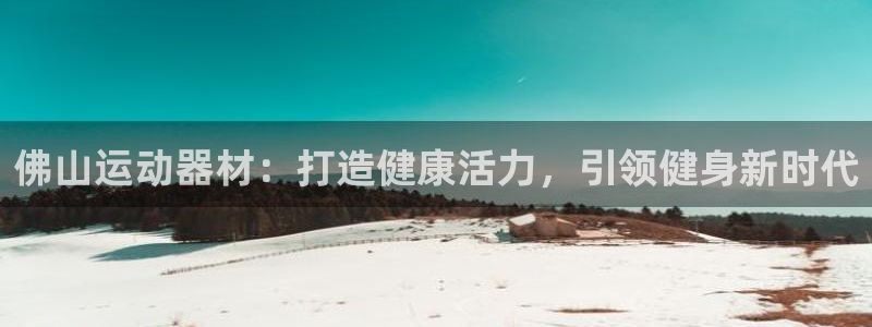 意昂体育3开户：佛山运动器材：打造健康活力，引领健身