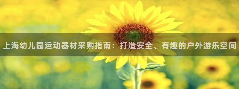 意昂体育3平台假的吗是真的吗吗：上海幼儿园运动器材采
