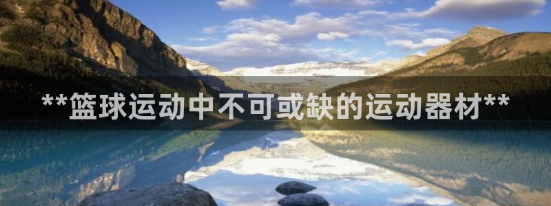 意昂体育3娱乐：**篮球运动中不可或缺的运动器材**