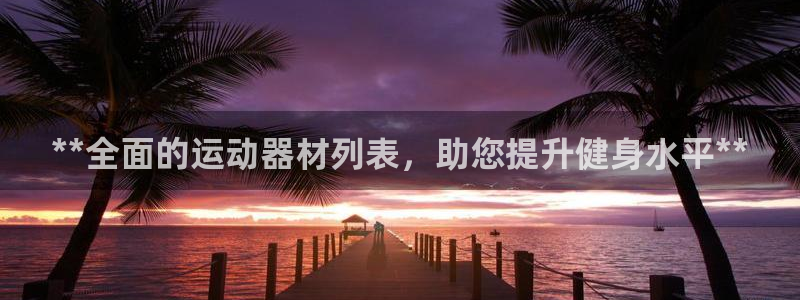 意昂体育3平台APP：**全面的运动器材列表，助您提升健身水